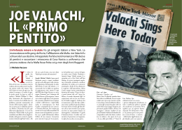 Joe Valachi, il primo pentito di Cosa Nostra