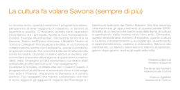 programma - Comune di Savona