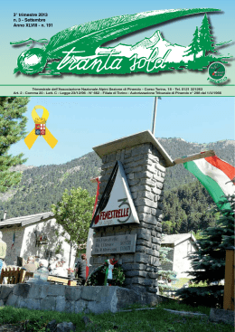 Settembre 2013 - Sezioni Pinerolo