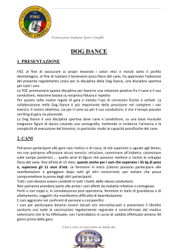 dog dance - Federazione Italiana Sport Cinofili ASD