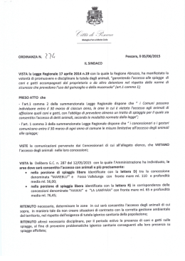 ORDINANZA N. 2 ì[( Pescara, lì 05/06/2015
