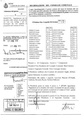 Scarica deliberazione