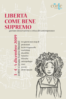 libert&agrave; come bene supremo