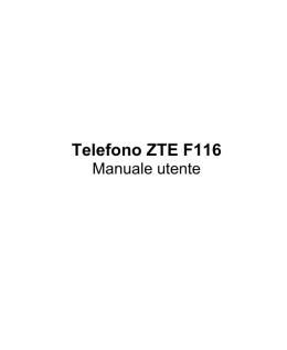 Telefono ZTE F116