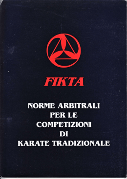 Manuale Arbitrale FIKTA