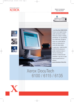 Xerox DocuTech 6100 / 6115 / 6135