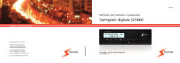 Tachigrafo digitale SE5000