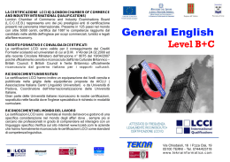 GENERAL ENGLISH Level B+C .cdr