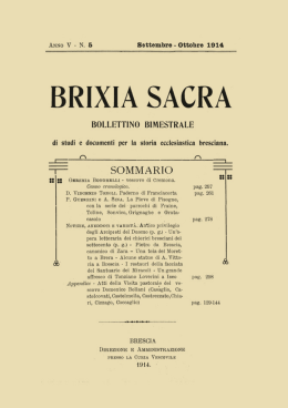 n. 5 - Brixia Sacra