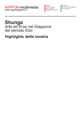 Shunga - Nippon. Tra mito e realtà