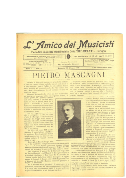 Leggi l`articolo - Casa editrice "Tito Belati"