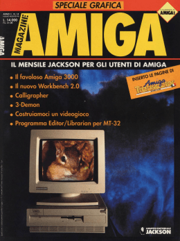 il programma - Amiga Magazine Online