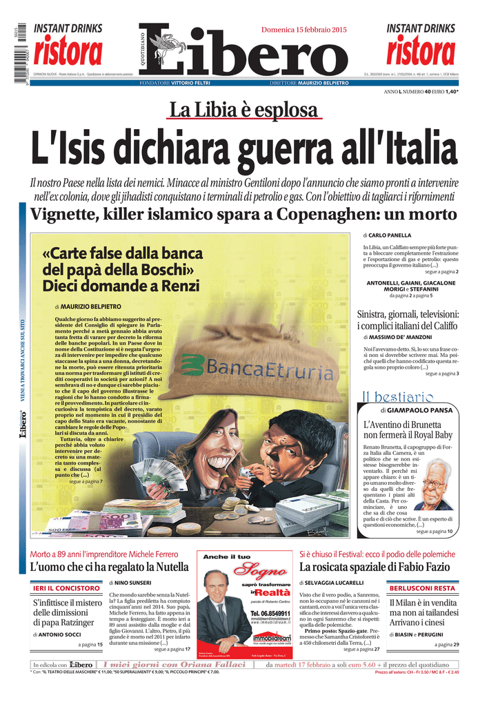 SCARICARE BISCA DEL CALIFFO