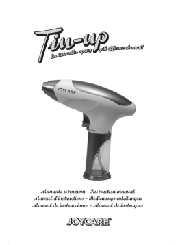 Manuale istruzioni - Tin-up
