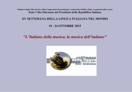 ITA_Programma della XV Settimana della Lingua Italiana nel Mondo