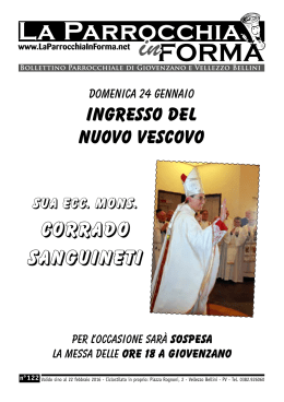 Bollettino n. 122 - laparrocchiainforma.net