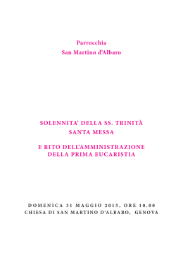 Prima Comunioine [31 Maggio 2015]