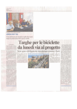 Leggi... - BiciSicura