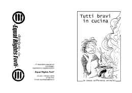 Tutti bravi in cucina