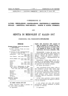 commissione xi - Legislature precedenti