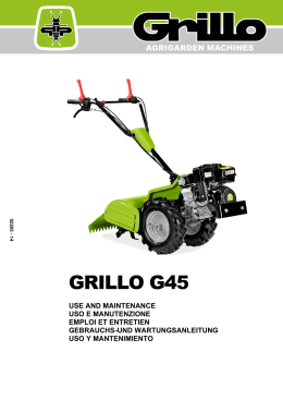 G45 Manuale dell`operatore
