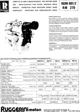 libretto di uso e manutenzioni per motori serie i use