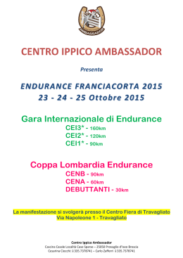 Programma Internazionale Endurance