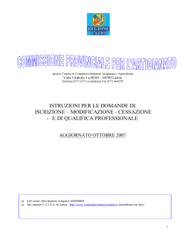 Manuale CPA_01082006 - Camera di Commercio di Latina