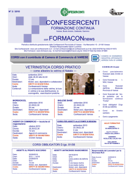 Formacon news n°2 2010