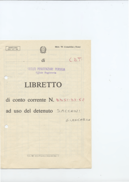 Libretto contabilit&agrave;