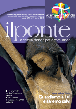 Marzo 2014 - Parrocchia SS. Nazaro e Celso