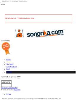 Radio UnYdea - Un Ydea di Radio - Classifica