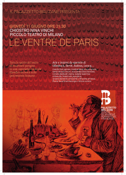 le ventre de paris - Palazzetto Bru Zane