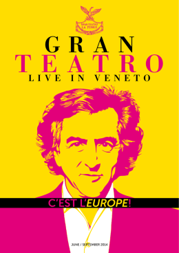 live in veneto - Teatro La Fenice