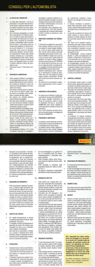 Clicca Qui per visualizzare i consigli per l
