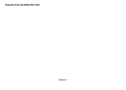 Manuale d`uso del Nokia N97 mini