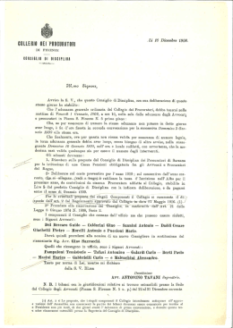 Bilancio CdO 1908 - Fondazione Forense Firenze