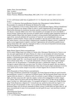 Doni, Giovanni Battista Title:  Editor