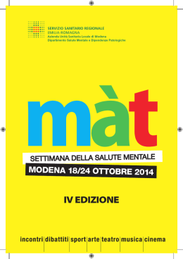 m&agrave;t-libretto 2014.indd - Libera Universit&agrave; dell`Autobiografia