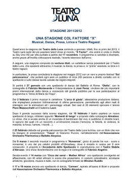 una stagione col fattore &ldquo;x&rdquo;
