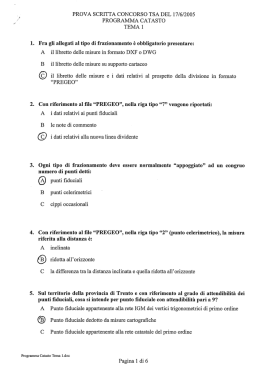 ind. catasto (2005) - prima prova scritta