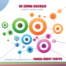 iii seminii raccoglie