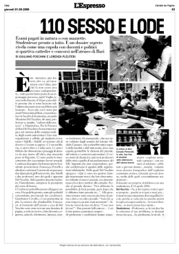 rassegna stampa - Rinnovare le istituzioni