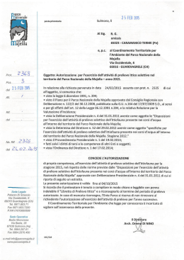 de, 25 FEB 2015 - Parco Nazionale della Majella