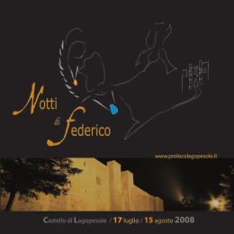 Page 1 Page 2 Organizzazione