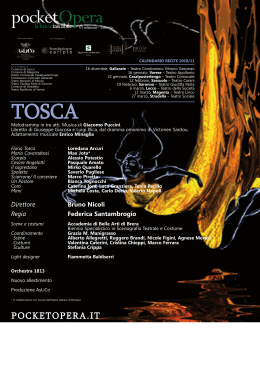 manifesto tosca