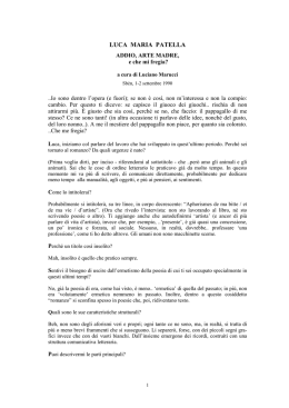 luca maria patella - Luciano Marucci.it