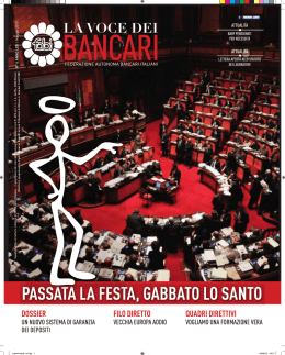 sInDACATO E sERVIZI