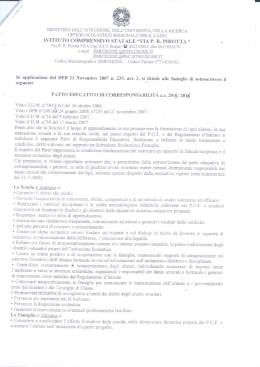 Patto educativo di corresponsabilità a.s.2015-16