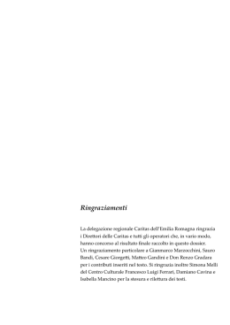libretto CS3.indd - Caritas Italiana